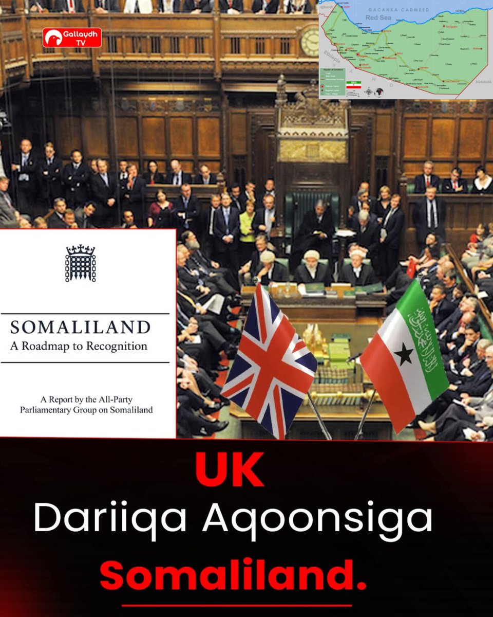 Huseindeyr's tweet image. Sovereign, Stable, Strategic: The Republic of Somaliland Is Ready
The launch of the Roadmap to Recognition by the UK Parliament’s All-Party Group on Somaliland is more than a welcome development—it is a necessary reckoning with geopolitical reality.
For over three decades,…
