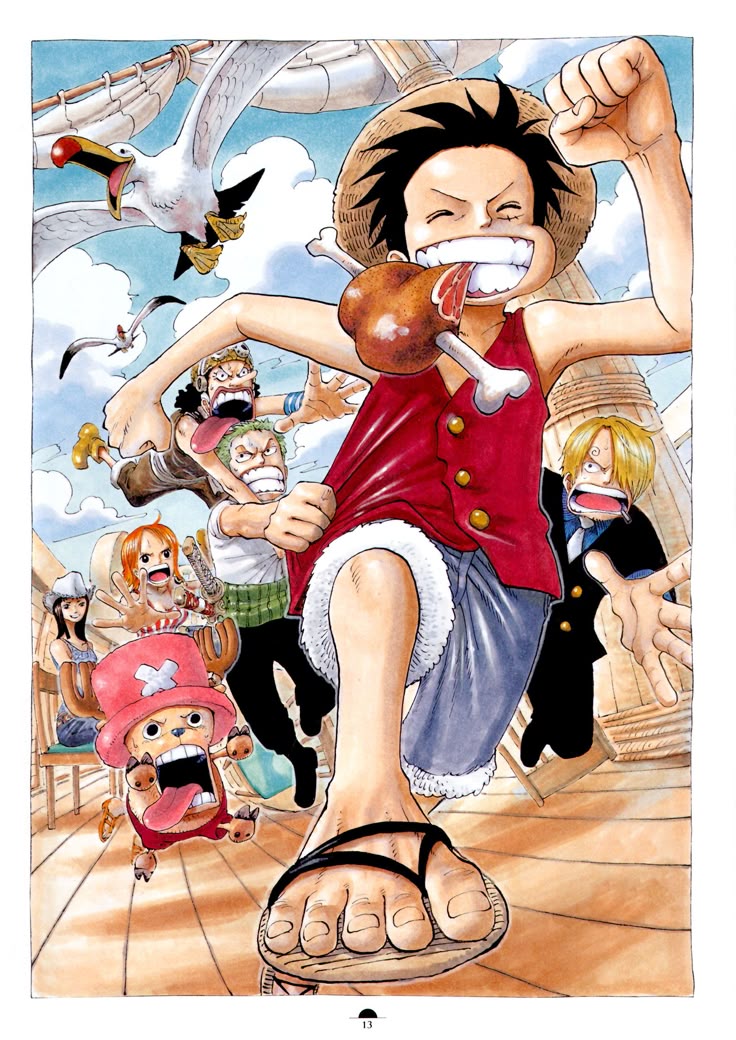 Hourly luffy tweet media