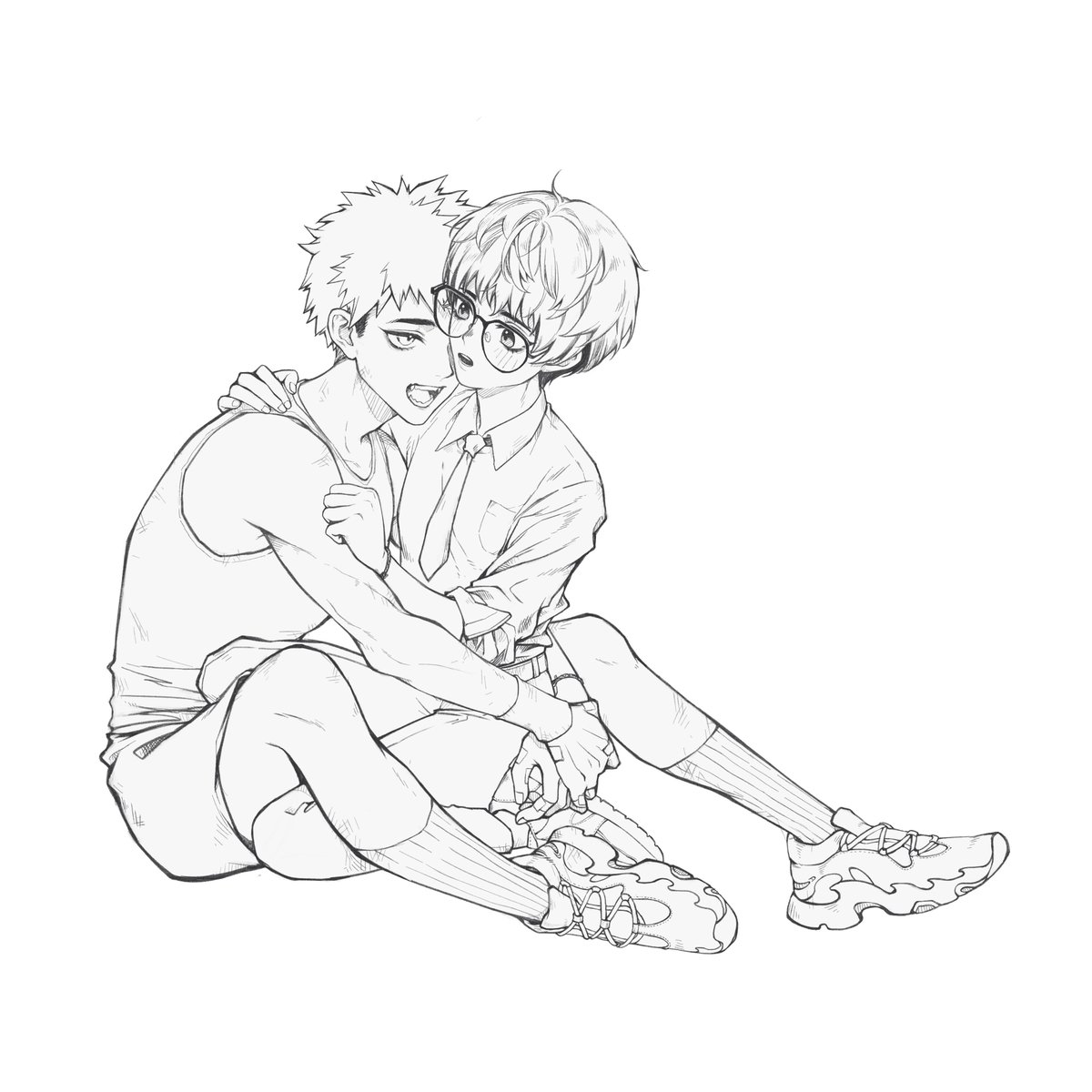 dinger712's tweet image. 骆端亦X夏瑧