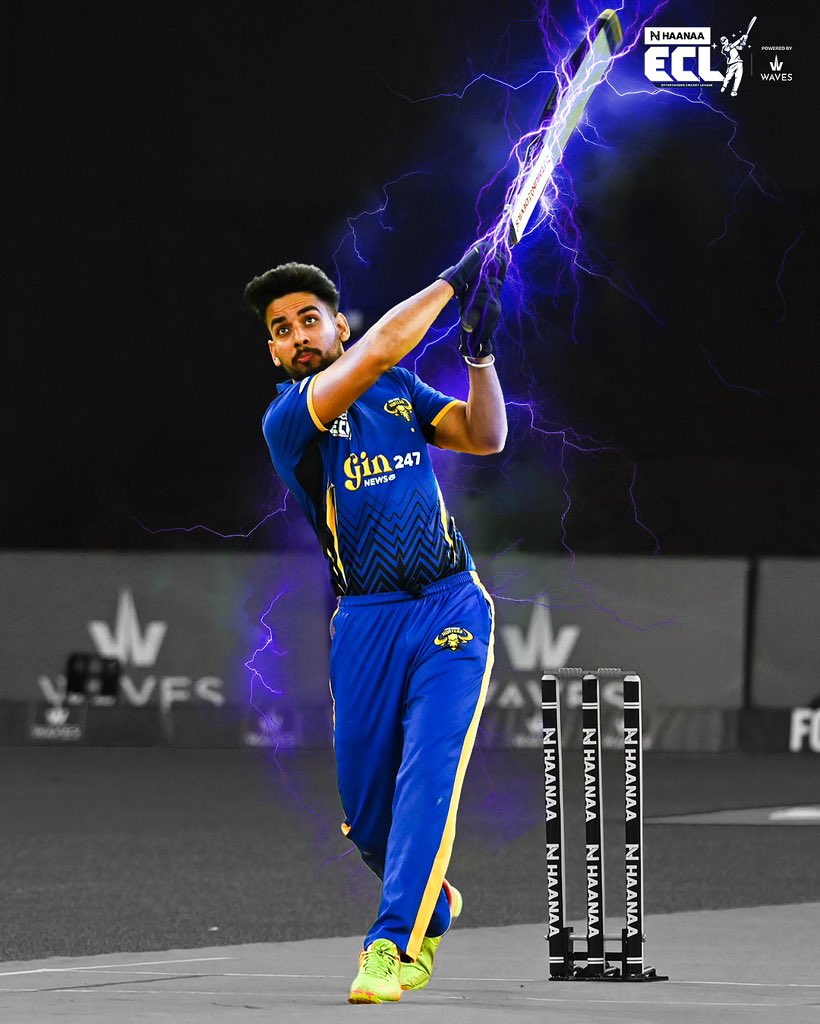 eclt10league's tweet image. High voltage Hunter! ⚡

Predict how many runs Anuj will score in the ECL season 3🫣

#eclt10 #cricket #AnujjChaudhary