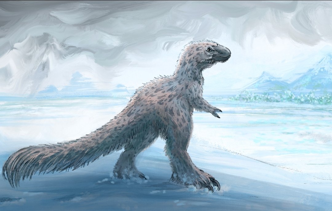 __umou__'s tweet image. yutyrannus 😁 what are u looking at!