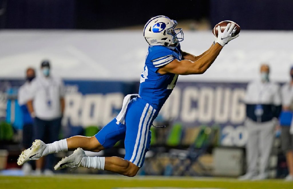 4Hvolpro's tweet image. D&C 71:6 we need to receive grace like a receiver works to receive a football. Work, receive, then use grace like a scholarship to facilitate progression. No passive grace seekers will succeed. 📷 Gunner Romney