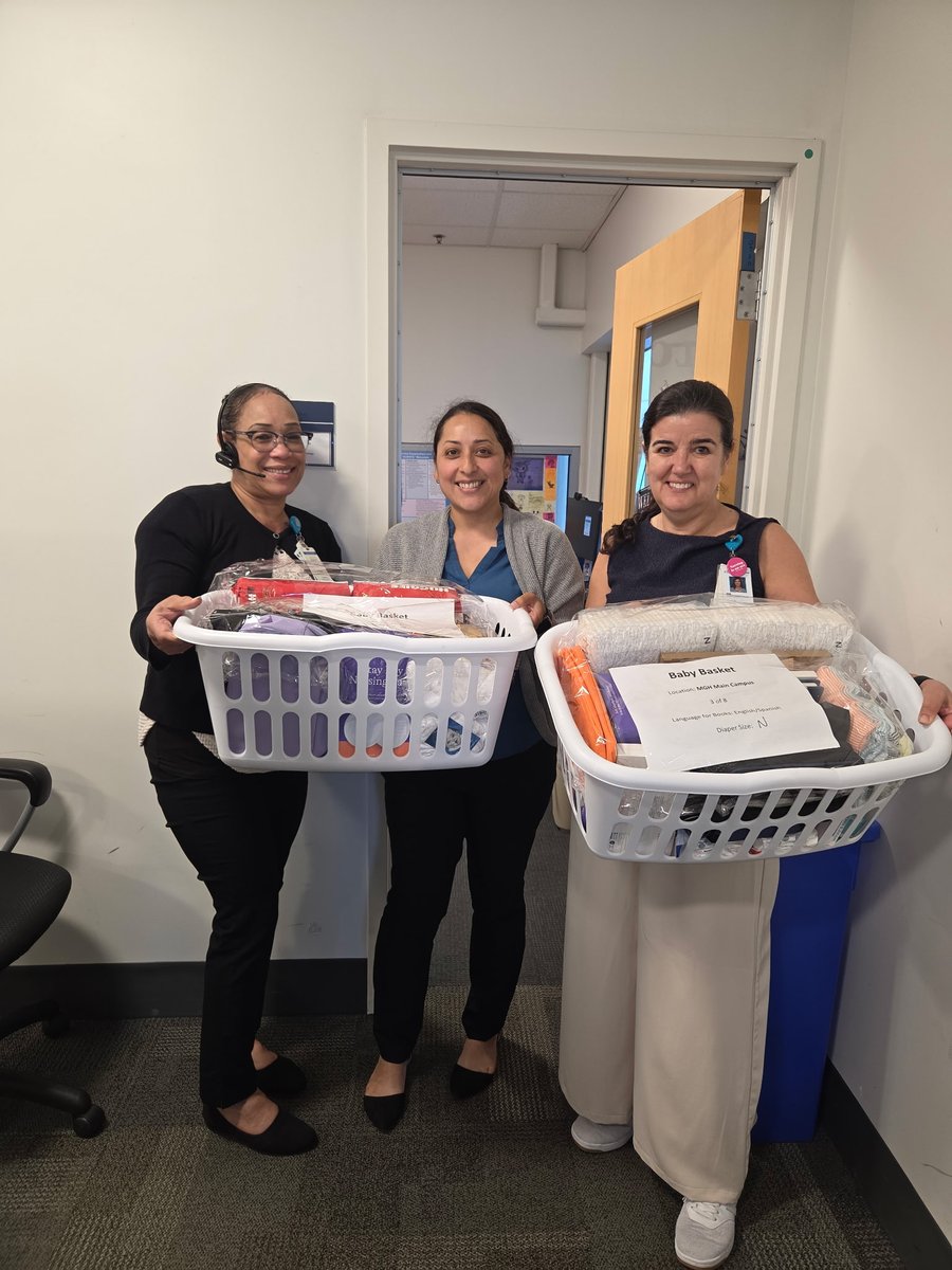 MassGeneralNews's tweet image. Thanks to the generosity of our @MassGenBrigham employees, 65 baby baskets were delivered to nine Mass General Brigham locations! 🧺🍼 Each basket was filled with essential items for new families in need. These thoughtful gifts will support parents and newborns across our…
