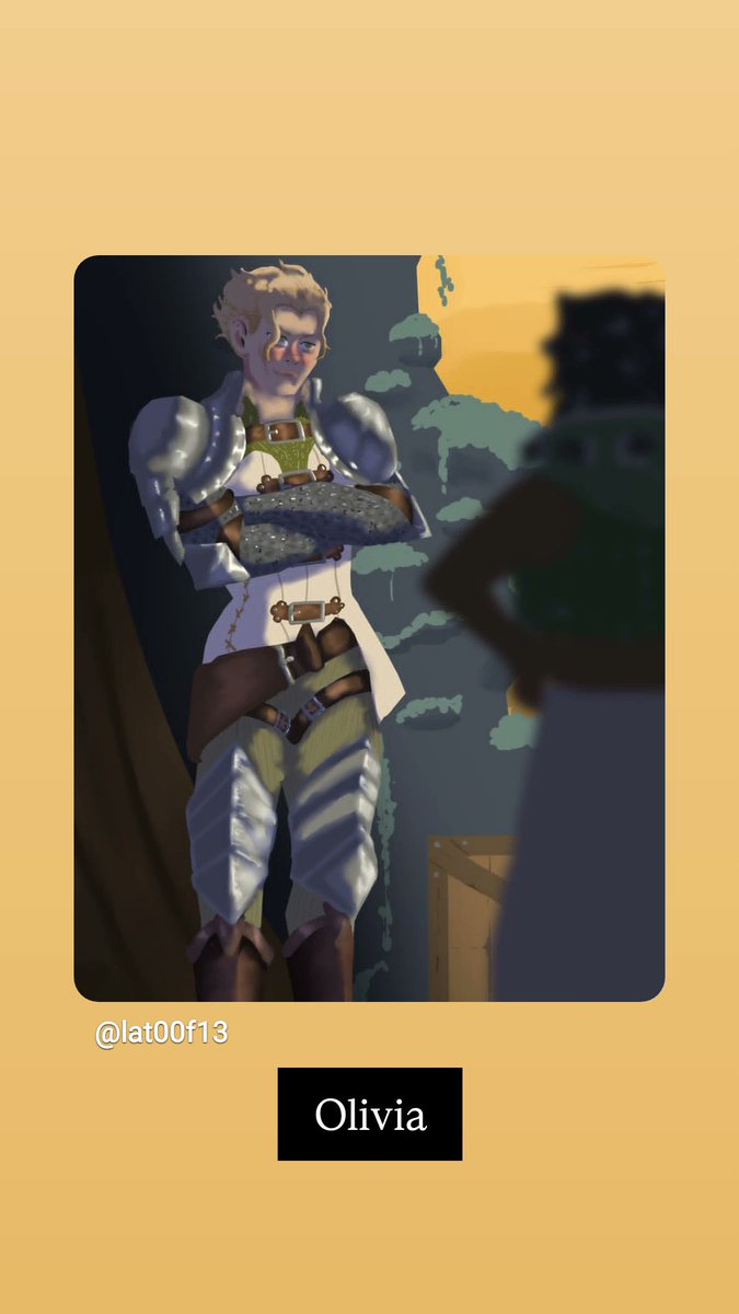 Fan Art Friday 🎨  #Olivia from #MonsterHunterWilds by <a href="/lat00f13/">Sleepy13</a>