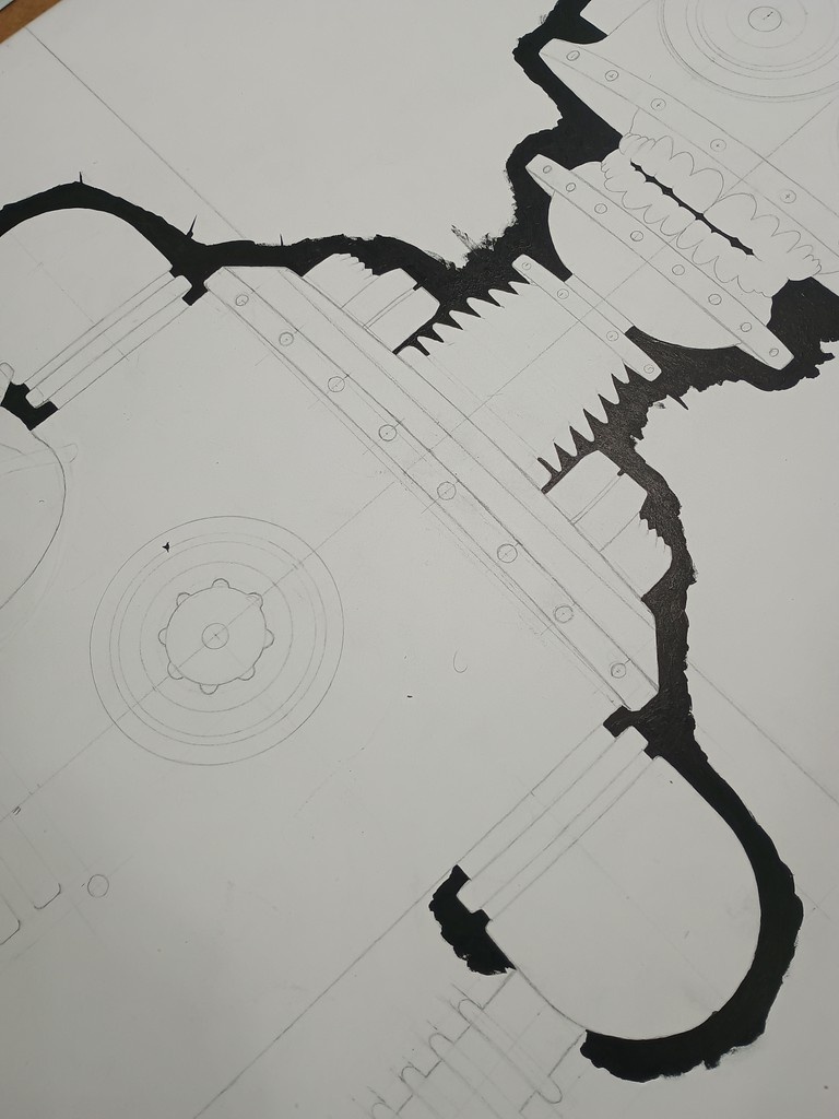 In progress new piece 60x22 inches

#art #popsurrealart #popsurrealism #handcrafted #contemporarypainting #losangelesart #lowbrowart #RobertNelsonArt #popsurrealpainting #artcollecting #drawing #mixedmedia #mixedmediadrawing l8r.it/Uori