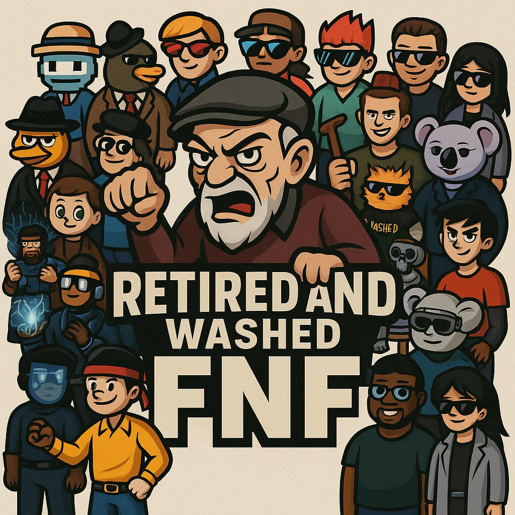The retired and washed fnf:

- No motion 

- Inactive 

The best fnf ever