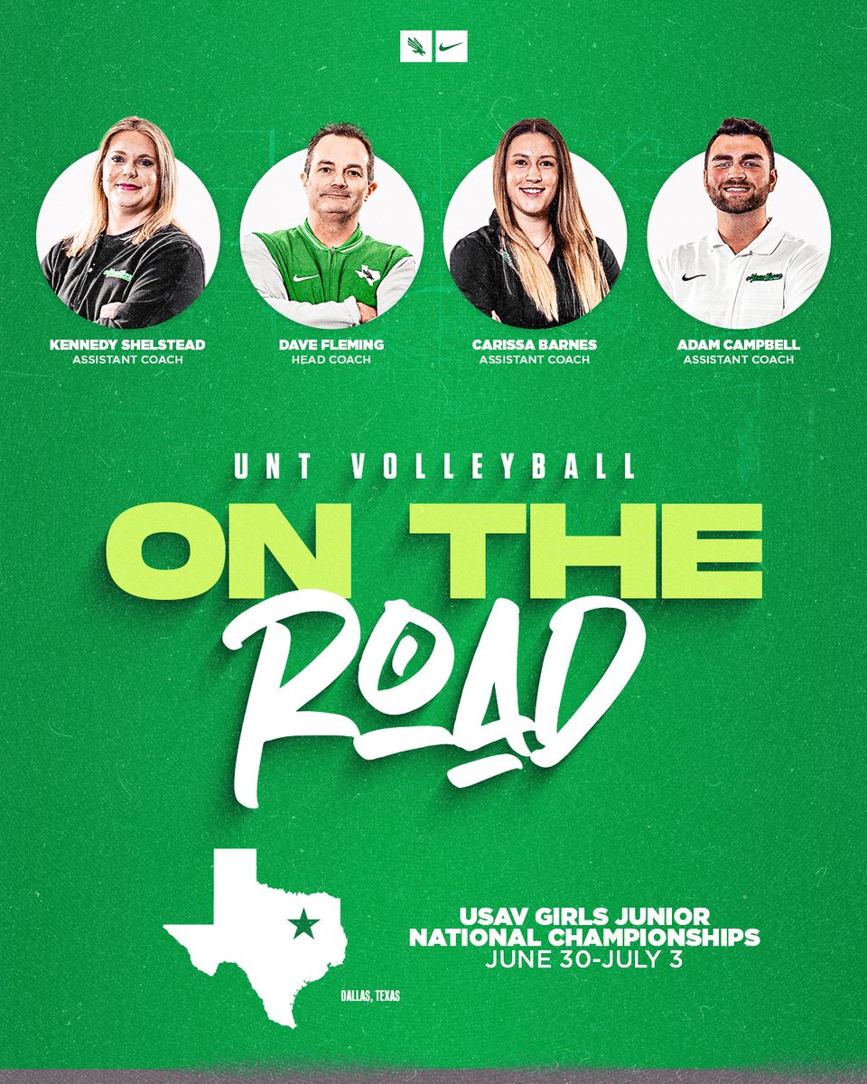 MeanGreenVB's tweet image. Searching for the next generation on our home turf
Catch our whole staff as USAV Nationals over the next week!!
#GMG ๐ข๐ฆ