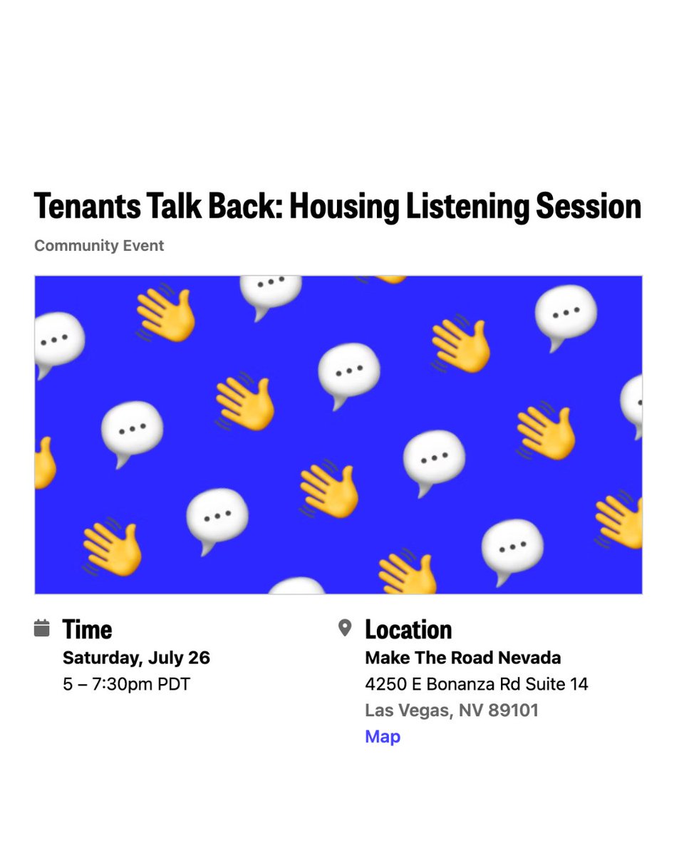 Faith In Action Nevada (@fianevada) on Twitter photo Join us Sat, July 26 5-7:30pm for a community Listening Session hosted by <a href="/theNHJA/">Nevada Housing Justice Alliance</a>.
We’ll reflect on this year’s leg wins & talk about what’s next:
🏘️ Tenant protections
⚖️ Local campaigns
📣 Community-powered solutions
🔗 RSVP: bit.ly/4kbqElD
#NVLeg Join us Sat, July 26 5-7:30pm for a community Listening Session hosted by <a href="/theNHJA/">Nevada Housing Justice Alliance</a>.
We’ll reflect on this year’s leg wins & talk about what’s next:
🏘️ Tenant protections
⚖️ Local campaigns
📣 Community-powered solutions
🔗 RSVP: bit.ly/4kbqElD
#NVLeg