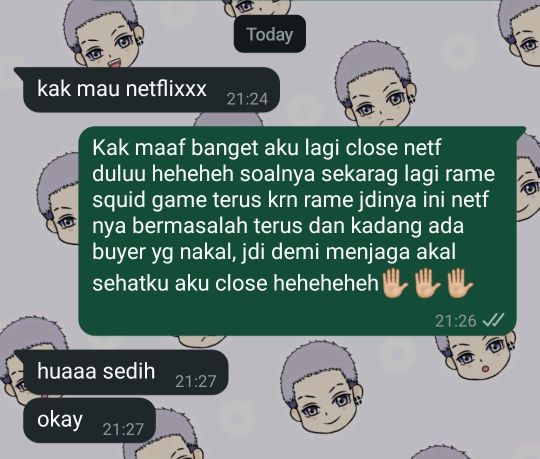 Mmfff aku mau tetap waras