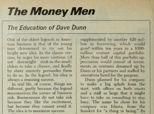 rainmakerspod's tweet image. Richard Rainwater’s first big win for the Bass family started with a snubbed VC, David Dunn.
A Forbes piece on Dunn’s struggles caught the eye of Prime Computer’s founders.
Dunn became their first investor.
Rainwater’s $8M became $200M.