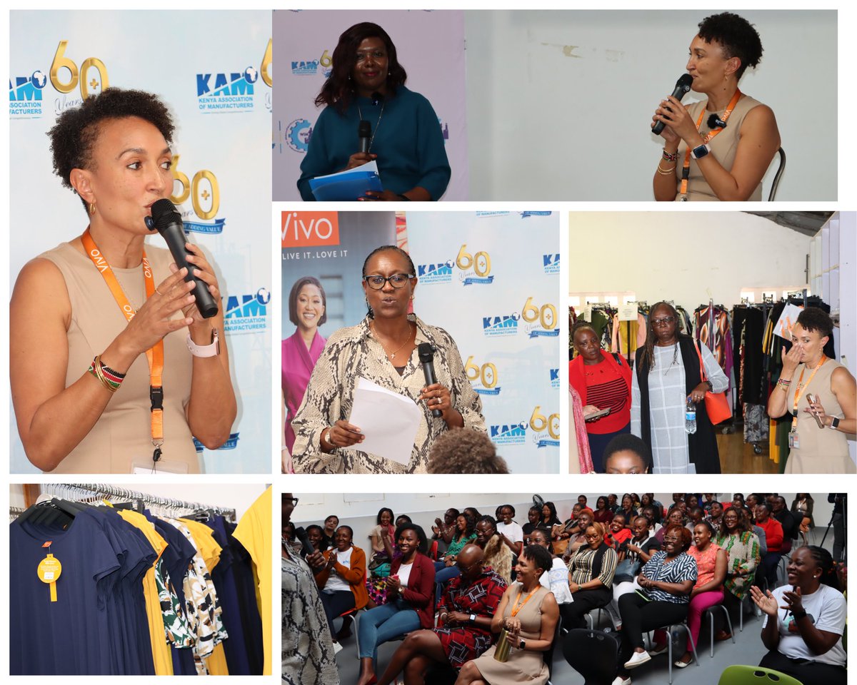 The second episode of the Kenya Association of Manufacturers WIM Fireside Chat and industry visit brought together visionary women for a transformative session featuring <a href="/wandiagichuru/">Wandia Gichuru</a>, Founder of <a href="/VivoFashionGrp/">Vivo Fashion Group</a> 

Themed: The Transition from Employee to Entrepreneur, the session