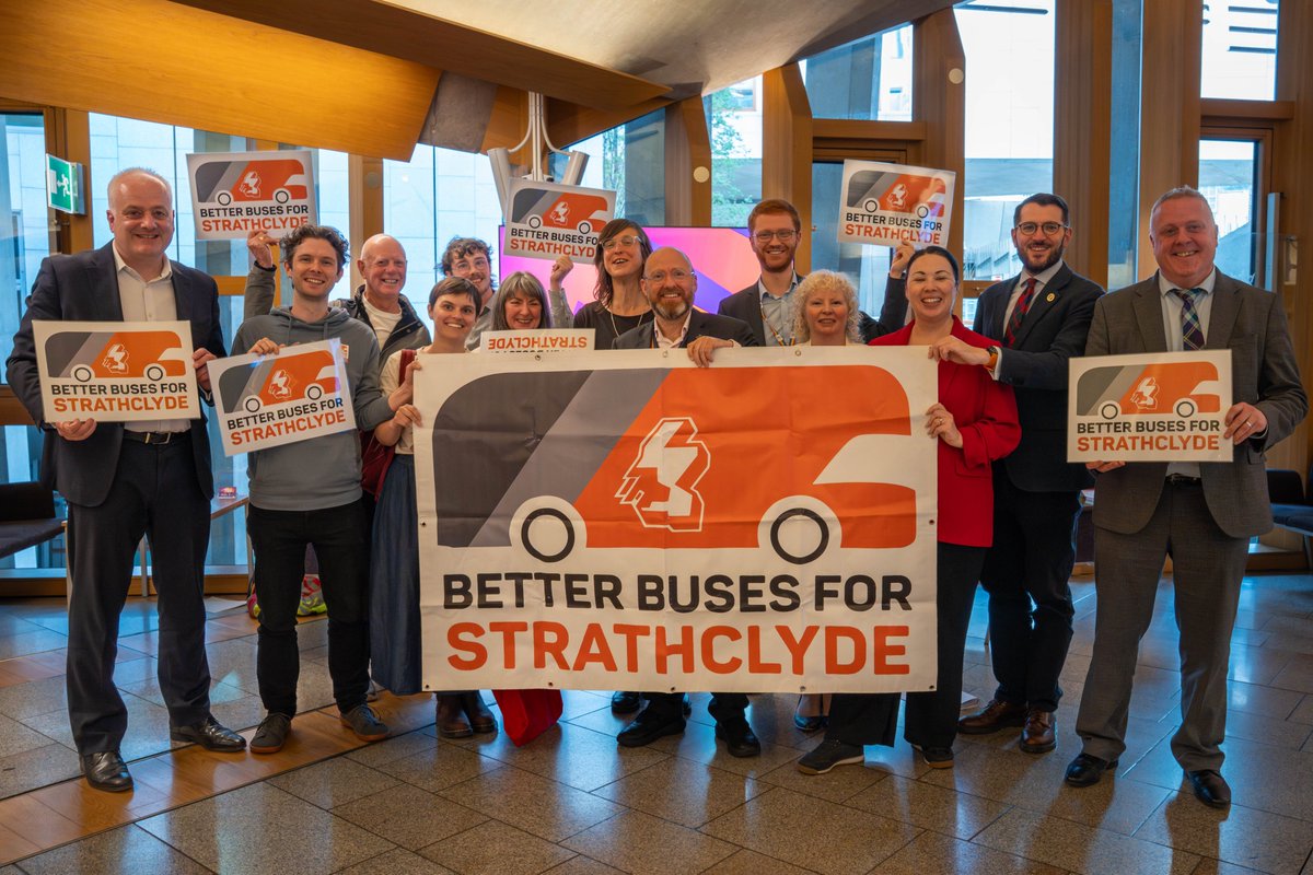 Better Buses for Strathclyde (@betterbusesspt) on Twitter photo Thanks to all the MSPs who spoke at last night's special debate on "The Future of Glasgow's Bus Services"๐
There is clear cross-party support for <a href="/SPTcorporate/">SPTCorporate</a>'s plans to bring our region's bus network back into public control๐
Watch the debate here๐
facebook.com/BetterBusesSPTโฆ Thanks to all the MSPs who spoke at last night's special debate on "The Future of Glasgow's Bus Services"๐
There is clear cross-party support for <a href="/SPTcorporate/">SPTCorporate</a>'s plans to bring our region's bus network back into public control๐
Watch the debate here๐
facebook.com/BetterBusesSPTโฆ