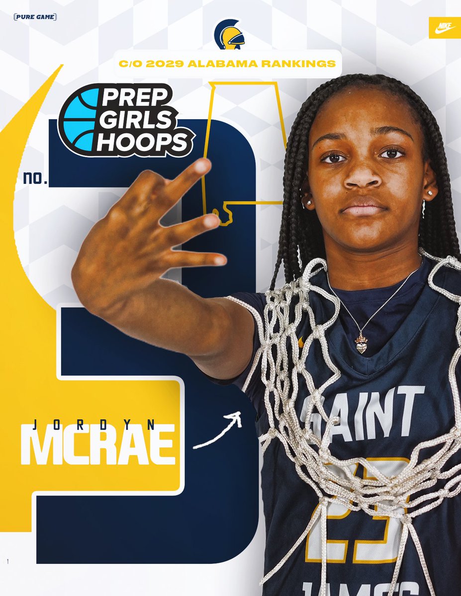 Saint James Trojans WBB (@stjwbb) on Twitter photo In the latest Prep Girls Hoops’ ranking, our Morgan Lilly & Jordyn McRae land at #2 and #3 respectively, in the state of Alabama for the class of 2029!!
Congrats Morgan and Jordyn!! So proud!! Keep working, girls!!🔥🔥
<a href="/JordynMcRae2029/">Jordyn McRae</a> <a href="/MorganL2029/">Morgan Lilly</a> <a href="/pghalabama/">Prep Girls Hoops Alabama</a> In the latest Prep Girls Hoops’ ranking, our Morgan Lilly & Jordyn McRae land at #2 and #3 respectively, in the state of Alabama for the class of 2029!!
Congrats Morgan and Jordyn!! So proud!! Keep working, girls!!🔥🔥
<a href="/JordynMcRae2029/">Jordyn McRae</a> <a href="/MorganL2029/">Morgan Lilly</a> <a href="/pghalabama/">Prep Girls Hoops Alabama</a>