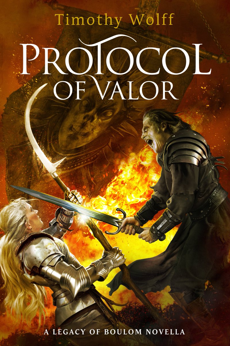 ⚔️LordTBR_FanFiAddict/FearForAll⚔️ (@lordtbr_ffa) on Twitter photo COVER REVEAL
Ecstatic to help reveal the cover for Protocol of Valor (A Legacy of Boulom Novella) by <a href="/TimWolffAuthor/">Timothy Wolff - 🦎 🦎 🦎</a>
Artist: Alejandro Colucci
Release Date: July 18th COVER REVEAL
Ecstatic to help reveal the cover for Protocol of Valor (A Legacy of Boulom Novella) by <a href="/TimWolffAuthor/">Timothy Wolff - 🦎 🦎 🦎</a>
Artist: Alejandro Colucci
Release Date: July 18th