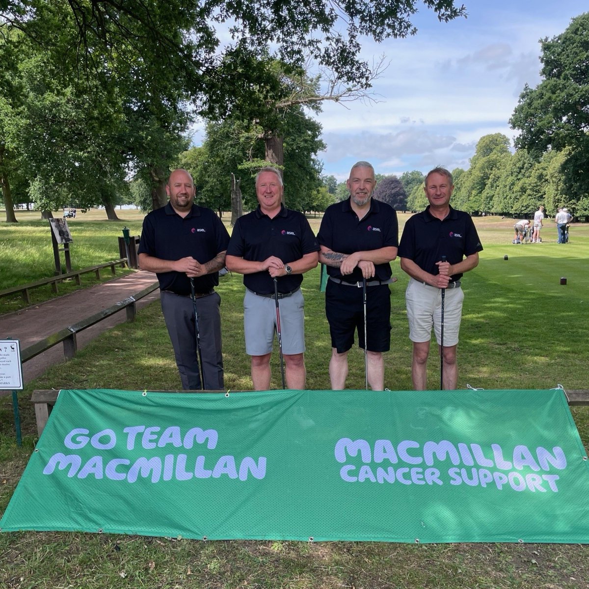 Our team are ready and proud to be supporting the Boots Charity Golf Day in aid of Macmillan Cancer Support!

A big thank you to <a href="/Boots/">boots 😱</a> UK  for organising a fantastic event and good luck to everyone playing today! 💚⛳
