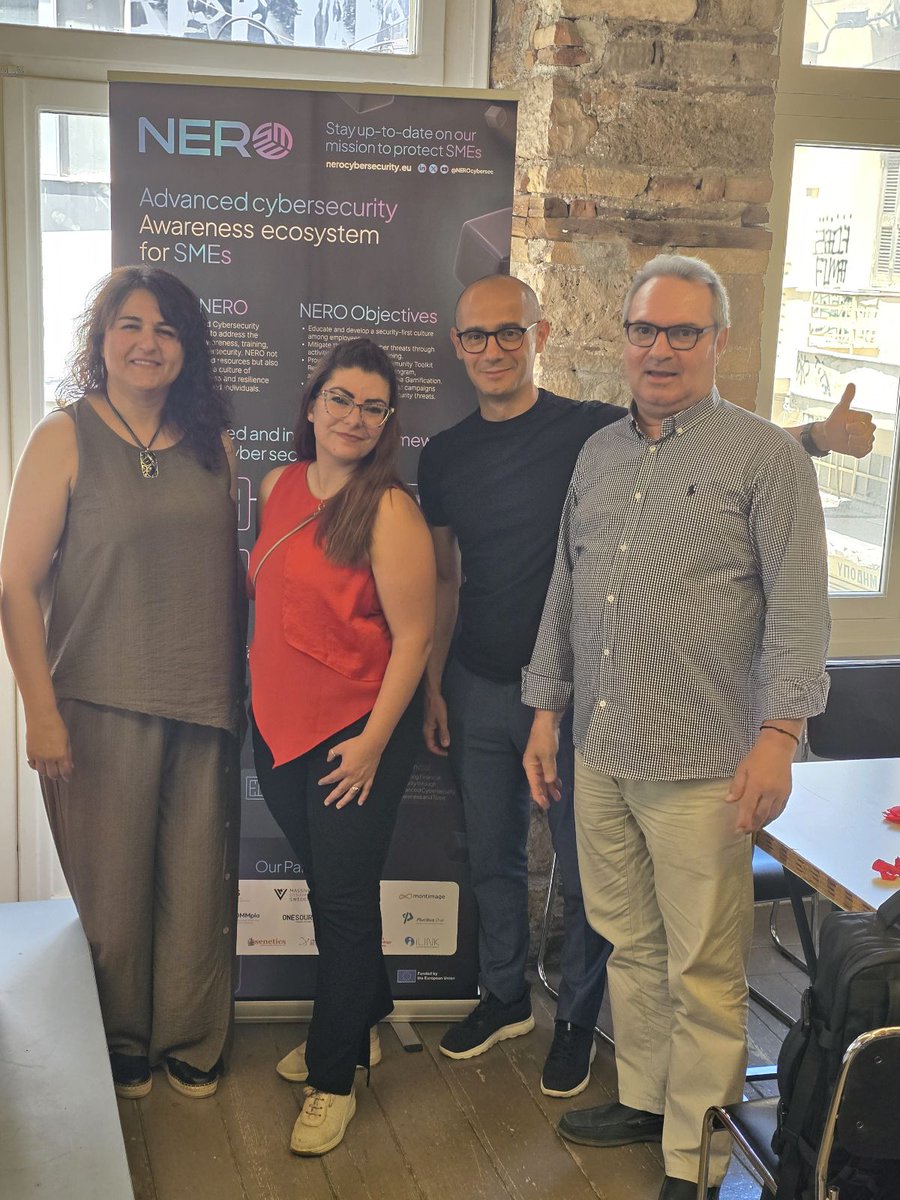 trustilio B.V. (@trustilio) on Twitter photo ๐ <a href="/trustilio/">trustilio B.V.</a> as the coordinator of <a href="/NEROcybersec/">nerocybersecurity</a> project, attended #CyberFusion: #AI + #Cybersecurity by <a href="/lazarus_eu/">LAZARUS_EU</a> today at Impact Hub Athens. It was an inspiring afternoon of live demos and candid stories. Many thanks to the organizers! ๐๐ธ <a href="/Eleni_Seralidou/">Dr Eleni Seralidou</a> ๐ <a href="/trustilio/">trustilio B.V.</a> as the coordinator of <a href="/NEROcybersec/">nerocybersecurity</a> project, attended #CyberFusion: #AI + #Cybersecurity by <a href="/lazarus_eu/">LAZARUS_EU</a> today at Impact Hub Athens. It was an inspiring afternoon of live demos and candid stories. Many thanks to the organizers! ๐๐ธ <a href="/Eleni_Seralidou/">Dr Eleni Seralidou</a>