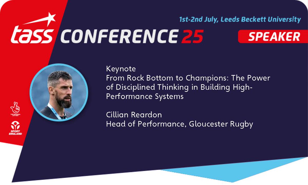 TASS (@talentedathlete) on Twitter photo TASS Conference: this S&C Keynote comes from <a href="/cillianreardon/">Cillian Reardon</a> who learned early on to pursue excellence in systems rather than excellence for its own sake.
TASS is part of the @TeamSportsAidfamily #TASSConf25 #HighPerformanceSport TASS Conference: this S&C Keynote comes from <a href="/cillianreardon/">Cillian Reardon</a> who learned early on to pursue excellence in systems rather than excellence for its own sake.
TASS is part of the @TeamSportsAidfamily #TASSConf25 #HighPerformanceSport