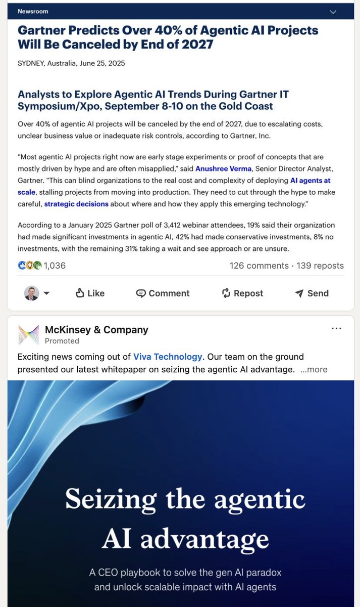 John Horton (@johnjhorton) on Twitter photo Hegelian dialectic playing out on my LinkedIn feed Hegelian dialectic playing out on my LinkedIn feed