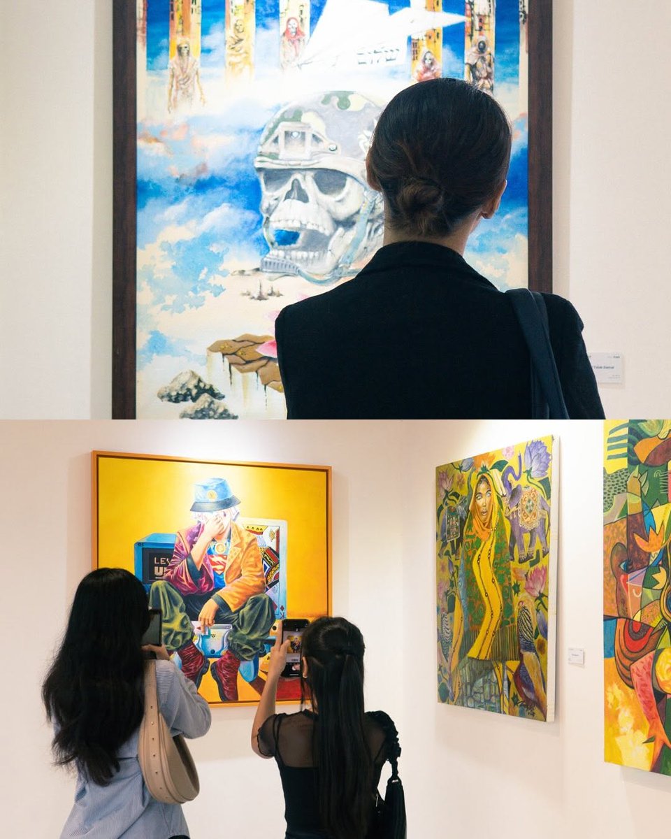 Hi SSSFam! ✨

Today there’s so much excitement at the Artsura Exhibition  from stunning artworks to inspiring sharing sessions.

The exhibition is still open until June 29, 2025, so don’t miss it!

Come now to Surakarta, Central Java!
Check out today’s highlights at Artsura👇