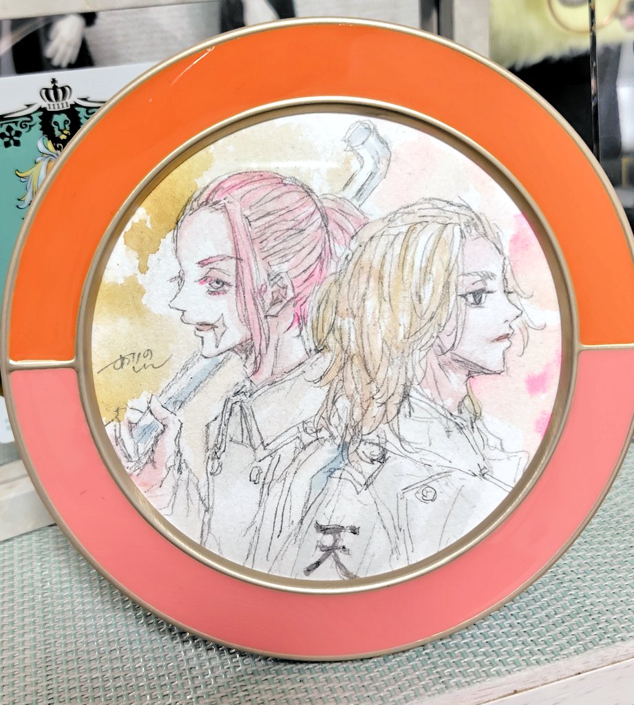 春マイ原画🧡🩷