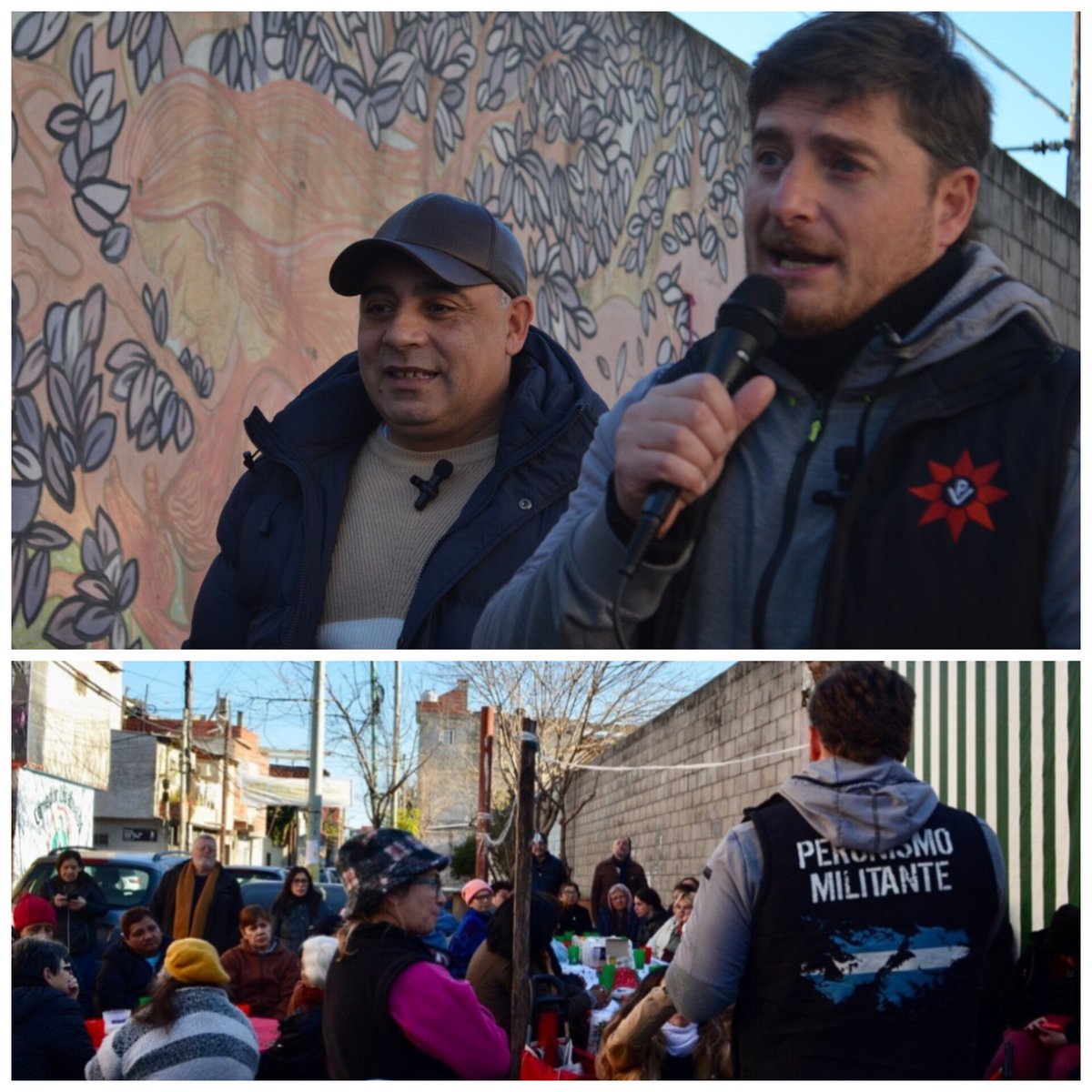 LORachid's tweet photo. Organizando desde los barrios, NO a la PROSCRIPCIÓN de @CFKArgentina  

Ayer con #PituSalvatierra charlamos con vecinxs de #Soldati sobre la condena sin pruebas, en una causa trucha, contra la dirigenta más importante de #Argentina 

Salgamos todxs a la calle!!

#CristinaLibre https://t.co/J8h5g1TjC4