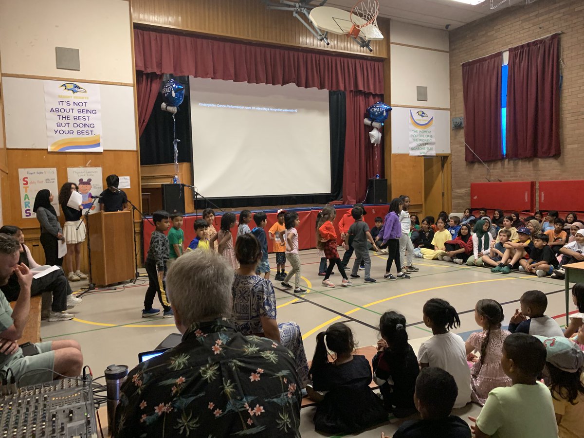 Our last assembly celebrating an amazing year.