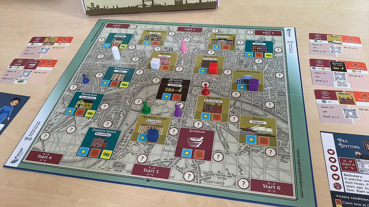 PlymUni's tweet image. Board game which brings disability culture and history to life wins major prize at 2025 Games for Change Awards 🎲🏆
plymouth.ac.uk/news/board-gam…