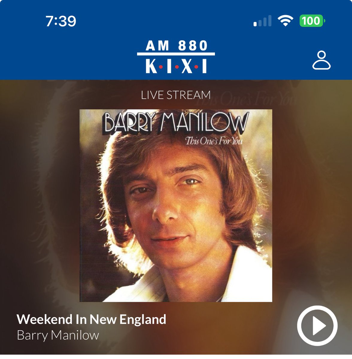 Graylee's tweet photo. Good Morning ☀️ @barrymanilow  I’m happy to hear you this Friday morning on @AM880KIXI and soon in person on July12 in Seattle 🎶 💕 it always makes me 😊 smile hearing any of your music!🎶 Great way to start my day! Thanks @AM880KIXI 💗 https://t.co/YoSVXbUC0U
