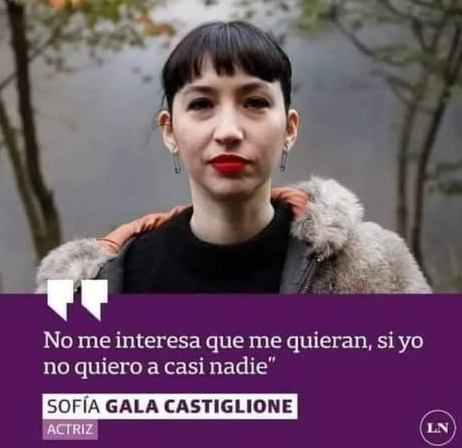 Todos somos Sofia Gala....