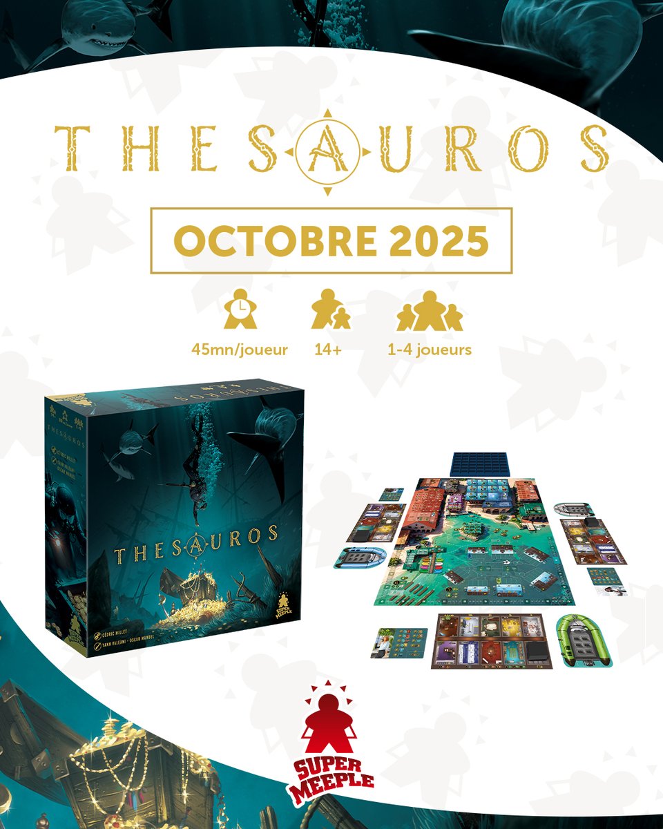 Thesauros est notre prochain jeu en édition !

Prévu pour une sortie en octobre, il sera en démonstration à <a href="/ParisestLudique/">Paris est Ludique !</a>  !

Un  jeu de Cédric Millet illustré par Yann Valeani et Oscar Manuel

📌 1-4 joueurs / 45 min / 14 +