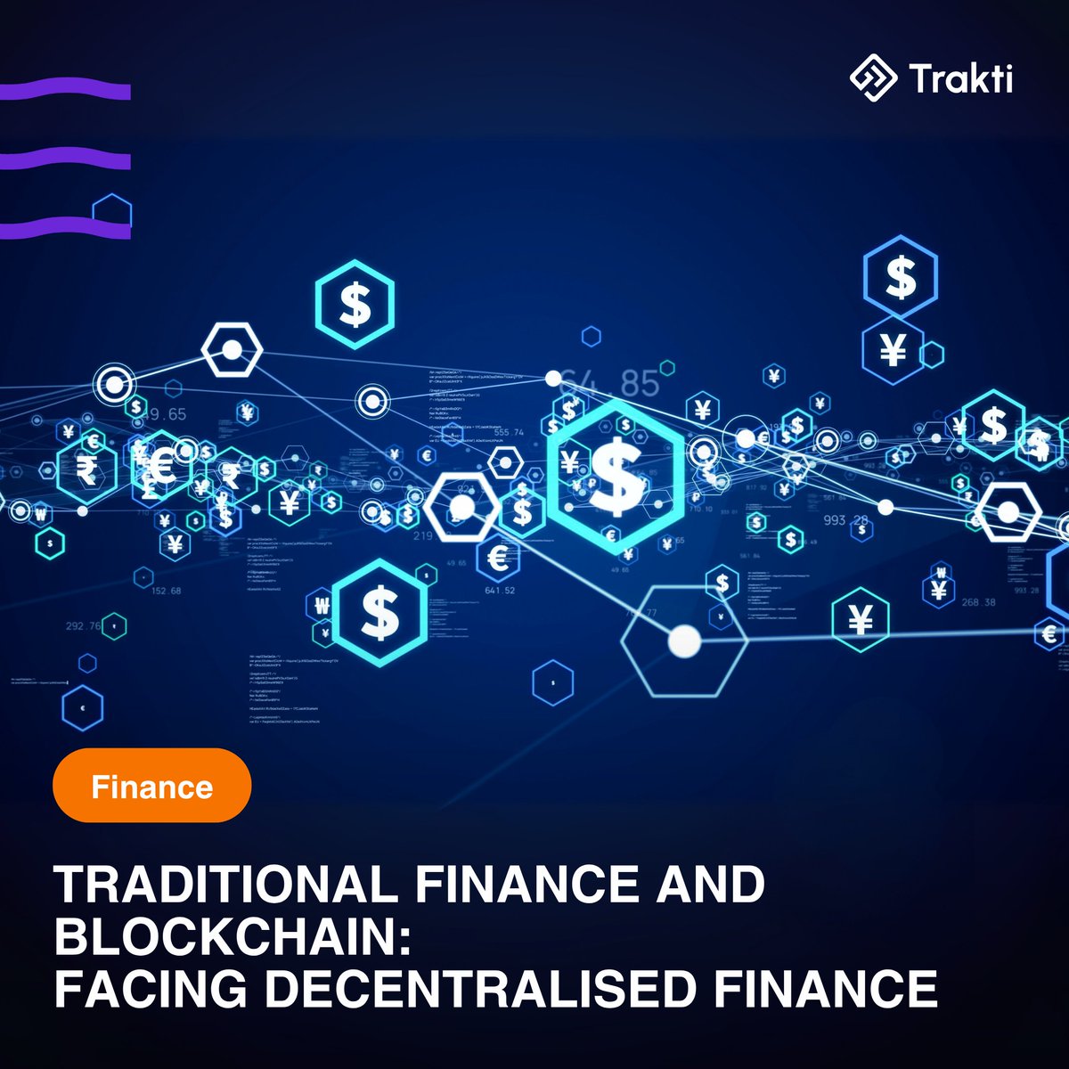 🌐Traditional Finance and Blockchain
Is it time to rethink traditional finance?

👉 Read the full article: lnkd.in/deue5C-9

#BlockchainInFinance #DLT #SmartContracts #DigitalTransformation #FinTech #SustainableFinance #FinancialInnovation #Decentralisation
