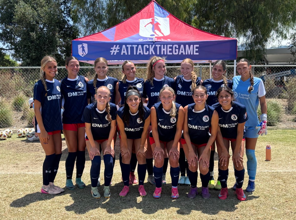 team pics from @girlsacademyleague summer showcase☀️

Congratulations to our 2011 team for their incredible run in 1st year of GA for this group...went 27-5 for the year and were 80 minutes away from a trip to Nationals. #Excellence