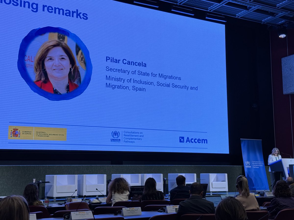 Graham Thom (@drgrahamthom) on Twitter photo Pilar Cancela, Secretary of State for Migrations, Ministry of Inclusion, Social Security and Migration, Spain, speaking at the #CRCP2025 ânothing is more revolutionary than defending human rights - letâs be revolutionaryâ , couldnât agree more âŠ<a href="/OzRefugeeCounc/">Refugee Council of Australia</a>â© Pilar Cancela, Secretary of State for Migrations, Ministry of Inclusion, Social Security and Migration, Spain, speaking at the #CRCP2025 ânothing is more revolutionary than defending human rights - letâs be revolutionaryâ , couldnât agree more âŠ<a href="/OzRefugeeCounc/">Refugee Council of Australia</a>â©
