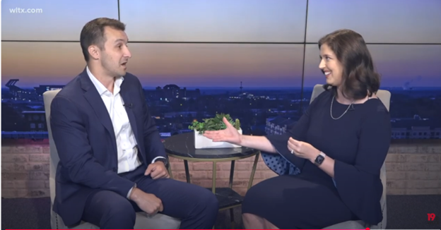 TY <a href="/ChristyCalcagno/">Christy Calcagno</a> &amp; News 19 <a href="/WLTX/">News19 WLTX</a> of Columbia, SC for sitting down w/ <a href="/SBAgov/">SBA</a> Regional Administrator <a href="/Tylercteresa/">Tyler Teresa</a> &amp; discussing the SBA's Made in America Manufacturing Initiative- bringing jobs &amp; a stronger economy to our region. "Small business is the backbone of our American