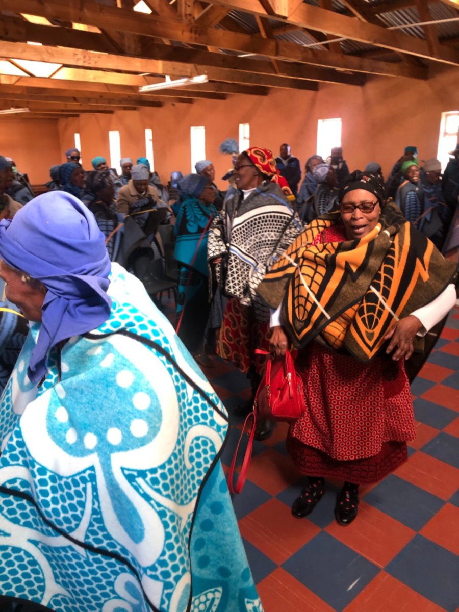HelpLesotho's tweet photo. It was a joyful graduation day for these incredible grandmothers! After two years in Help Lesotho’s Grandmother Support Program, they’ve gained the confidence, knowledge, and resilience to better care for themselves and the children who rely on them. https://t.co/2Gyg3rWvfh