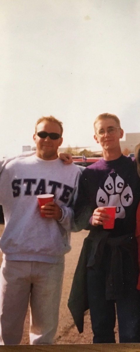 Historically sad day in Wichita! Towne West Mall will close all its interior stores at EOM.  The infamous F KU sweat shirt seen here was created, designed and printed at the Shirt Shack in the 80’s at the Mall. RIP Towne West but still F KU!! Cats