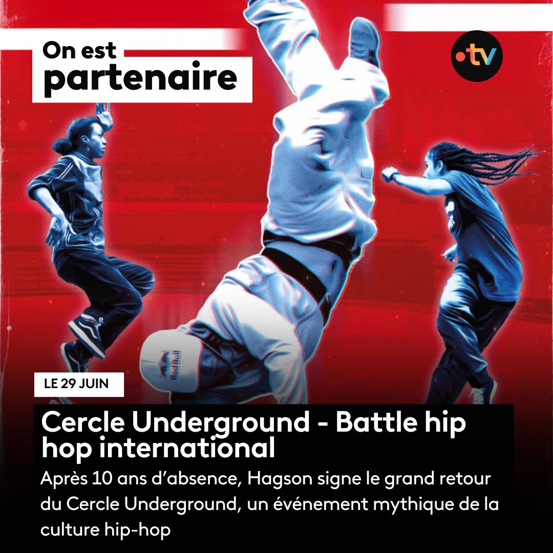 France Télévisions (@francetele) on Twitter photo 🕺 🔥 L'Auditorium de Radio France se transforme en une arène bouillonnante !
Après 10 ans d’absence, le Cercle Underground fait son grand retour pour une battle hip-hop qui célèbre la diversité, l’inclusion et l’esprit communautaire.
🗓️ Aujourd’hui à <a href="/radiofrance/">Radio France</a> ! 🕺 🔥 L'Auditorium de Radio France se transforme en une arène bouillonnante !
Après 10 ans d’absence, le Cercle Underground fait son grand retour pour une battle hip-hop qui célèbre la diversité, l’inclusion et l’esprit communautaire.
🗓️ Aujourd’hui à <a href="/radiofrance/">Radio France</a> !