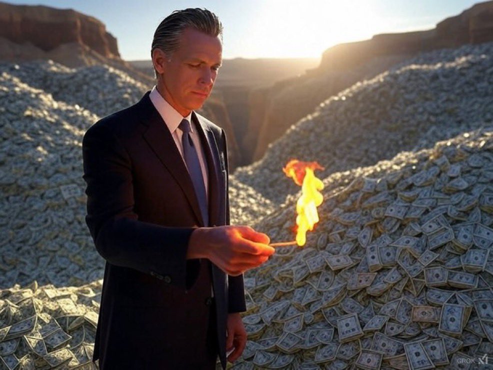 I’m afraid to ask, but who is paying for Gavin Newsom‘s lawsuit against Fox News?
