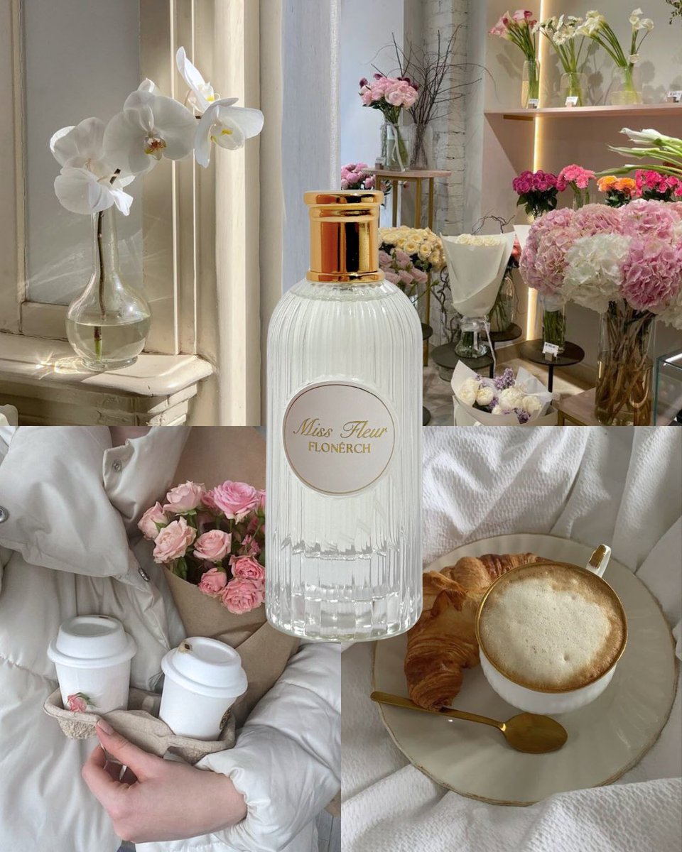 flonerch's tweet photo. Introducing Miss Fleur, the debut of Flonerch’s premium perfume line. ✨

She captures the feeling of walking into a flower shop on a quiet morning — soft petals, gentle light, and something quietly beautiful in the air.

She opens with a delicate blend of white peach and orange blossom, blooms into layers of peony, freesia, and rose, and settles into a warm finish of vanilla orchid, cashmere, and soft musk.

Smells like a fresh bouquet waiting to be gifted. 💐