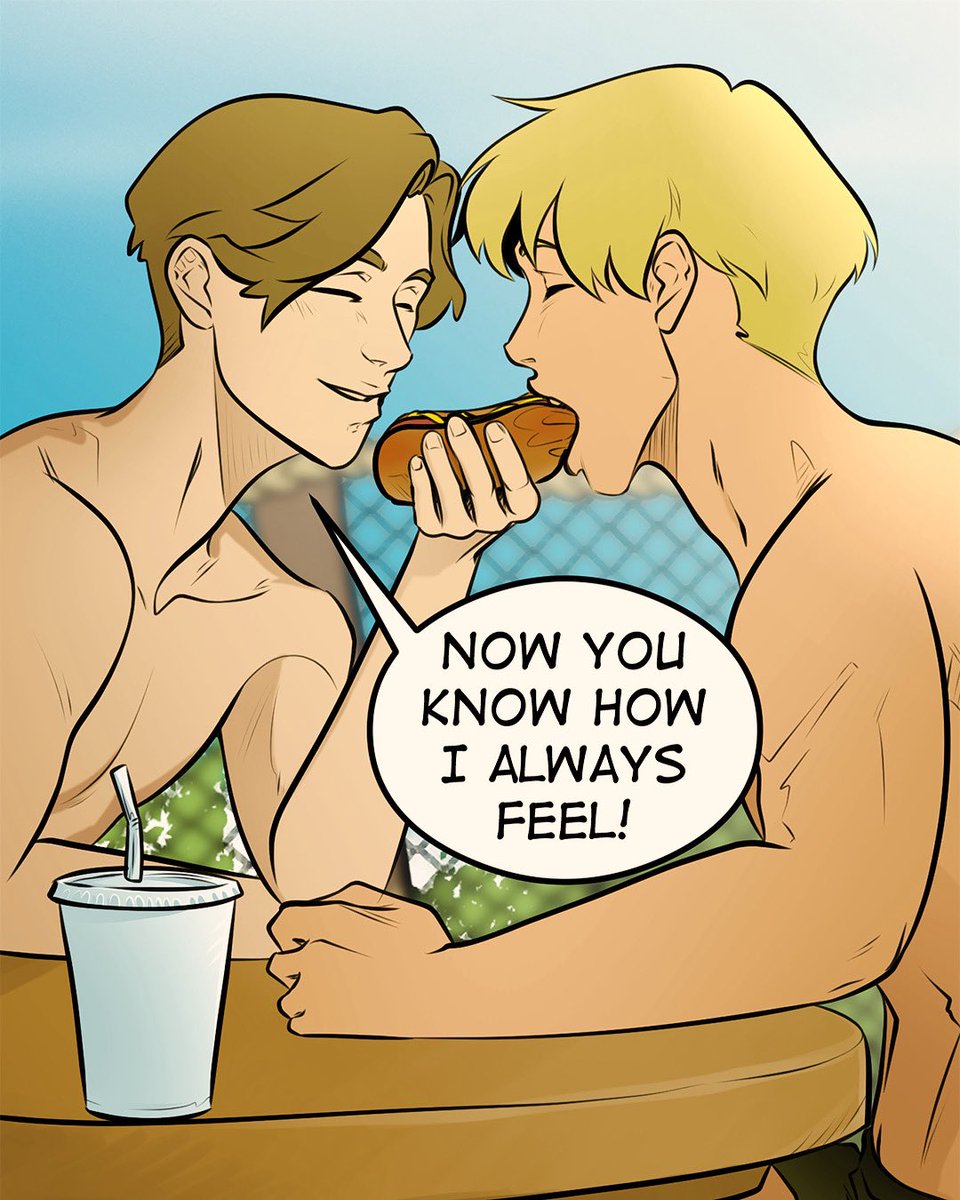 That’s a big hotdog! 😳
#lgbt #gayart #gay