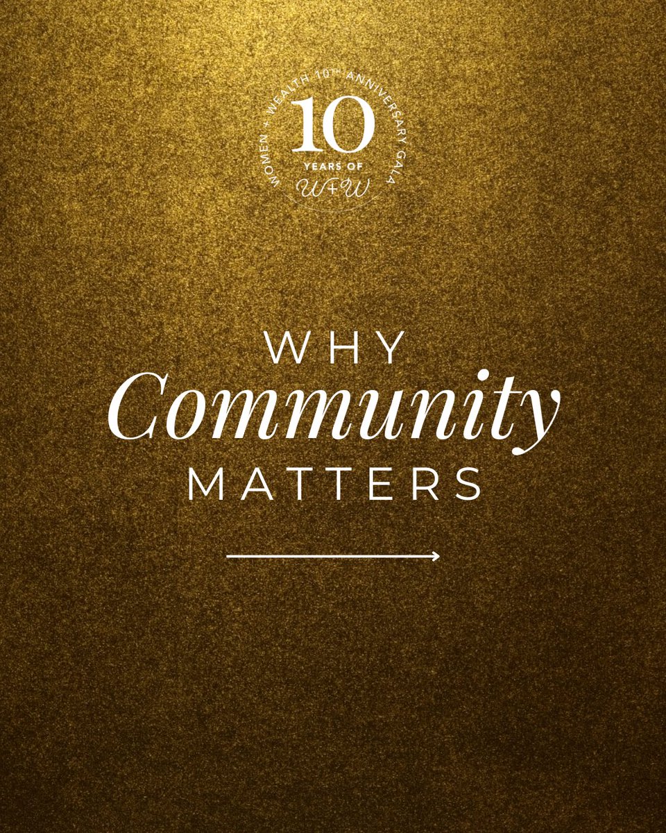 Women + Wealth tweet media