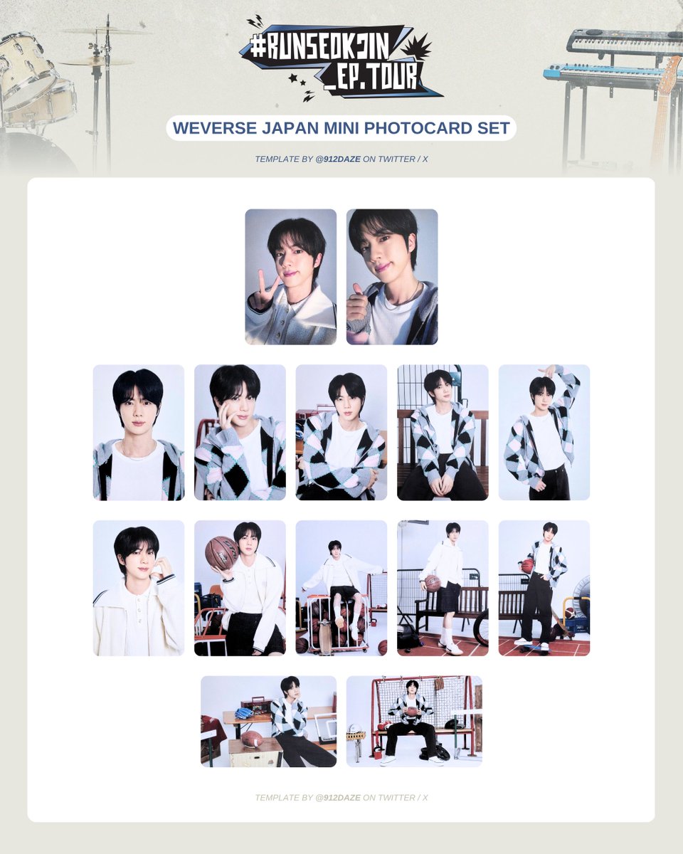 BTS RUNSEOKJIN_EP.TOUR ジン 6.28 トレカ BTS JIN - Jin '#RUNSEOKJIN_EP.TOUR in GOYANG' The Original