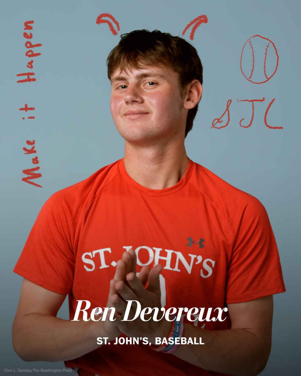 WashPost HS Sports (@washposths) on Twitter photo SPRING 2025 ALL-MET
Baseball
Player of the Year: <a href="/SJC_Baseball/">St. John's Baseball</a>'s Ren Devereux (<a href="/RenDevereux/">Ren Devereux</a>)
See the first team, second team and honorable mention:
washingtonpost.com/sports/2025/06… SPRING 2025 ALL-MET
Baseball
Player of the Year: <a href="/SJC_Baseball/">St. John's Baseball</a>'s Ren Devereux (<a href="/RenDevereux/">Ren Devereux</a>)
See the first team, second team and honorable mention:
washingtonpost.com/sports/2025/06…