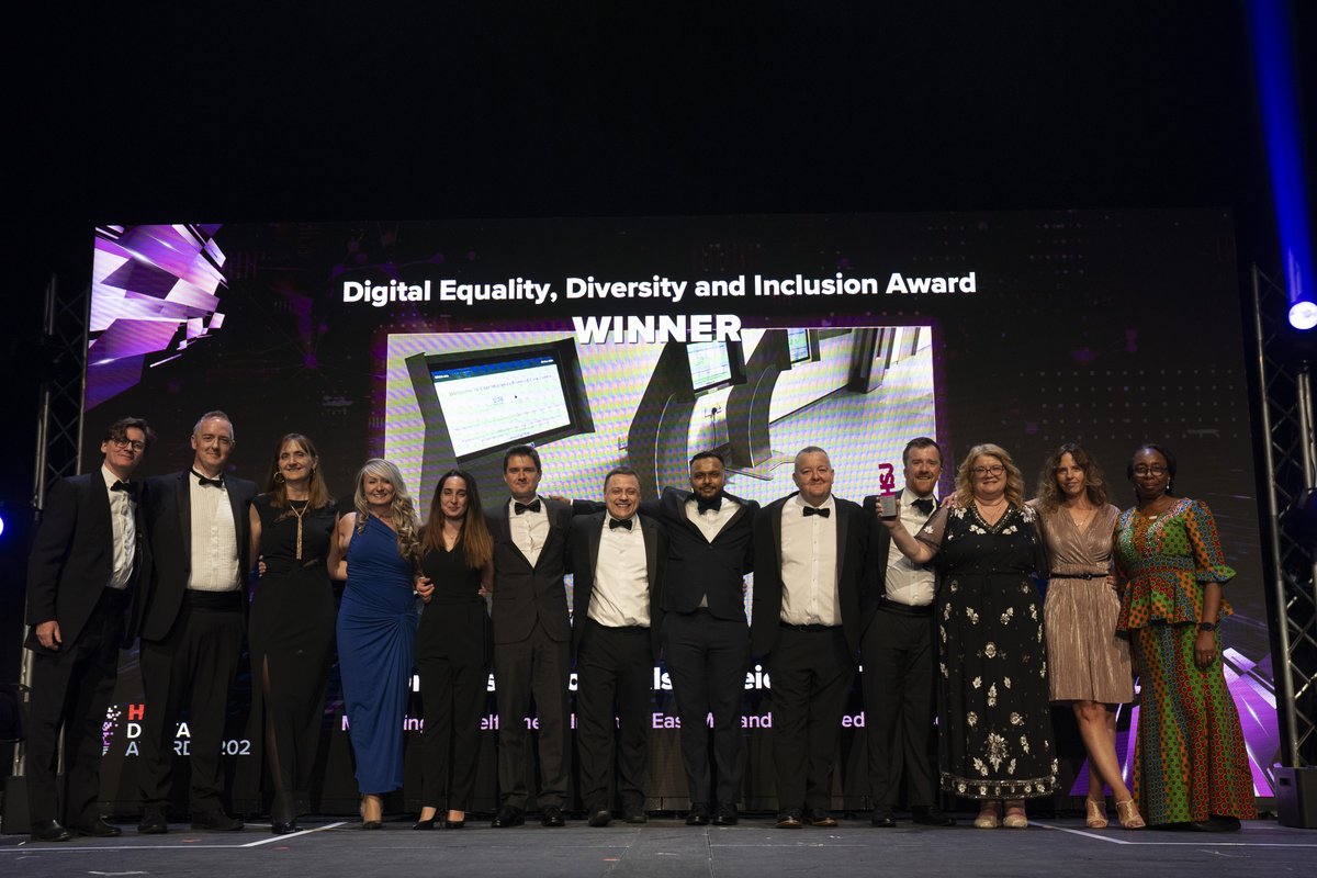 Congratulations to our colleagues who scooped the Digital Equality, Diversity and Inclusion Award at last night’s #HSJDigitalAwards for the introduction of multilingual digital check-in kiosks at the East Midlands Planned Care Centre.

 Read more here: leicestershospitals.nhs.uk/aboutus/our-ne…