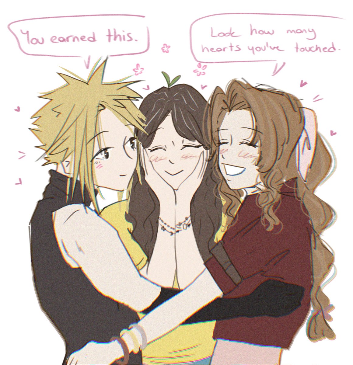 1K!!? (ಥ﹏ಥ)🌸💐
Thank you for being part of this cozy little journey. Every kind word you’ve ever left meant more than you know. THANK YOU!!! 
 ˙˚ʚ(´◡`)ɞ˚˙ 𑁍ܓ🌷˚₊°ʚ🎀ɞ°⋆.˚🦋༘ 🐰⸝꙳.˖
#clerith #クラエア #FF7