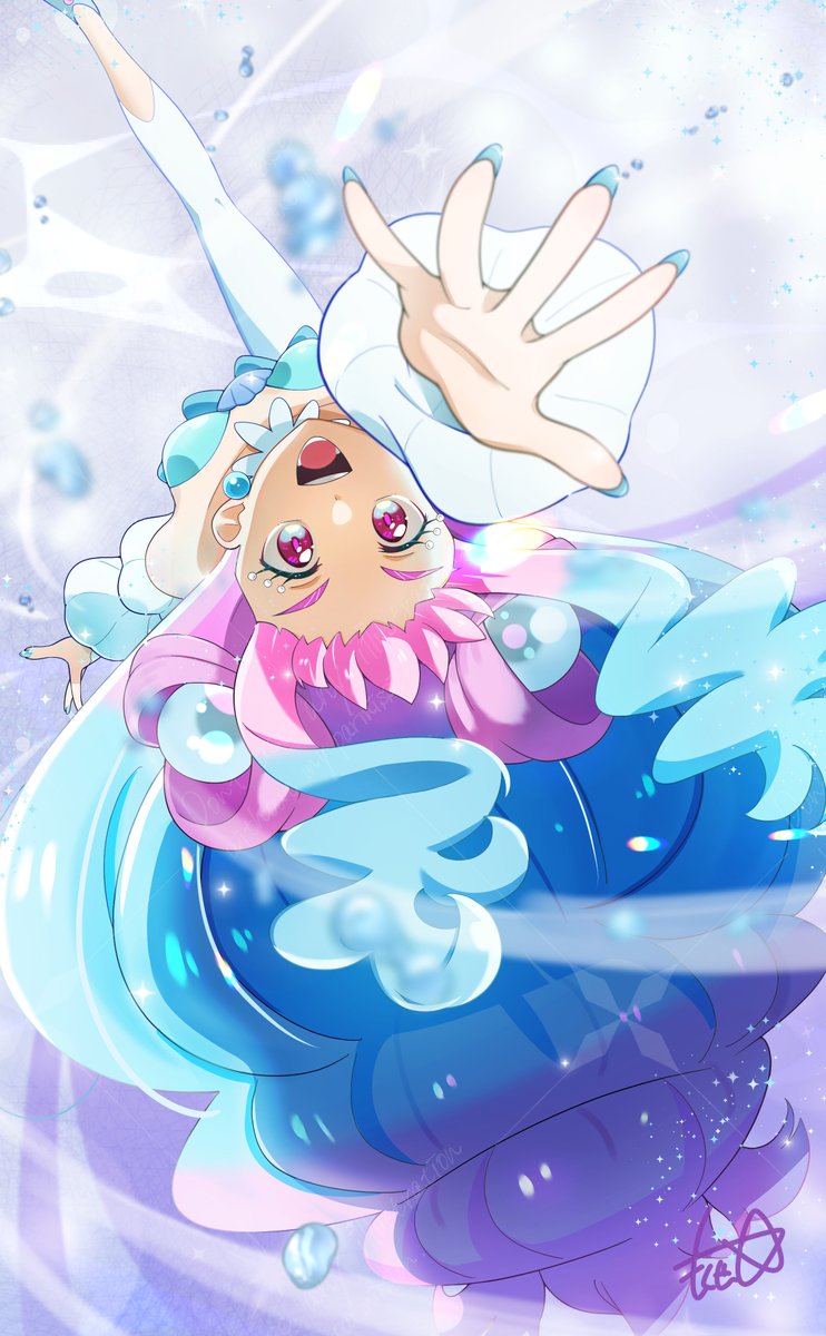 ローラお誕生日おめでとう～！！🐚✨

#キュアラメール生誕祭2025
#ローラ・ラメール生誕祭2025