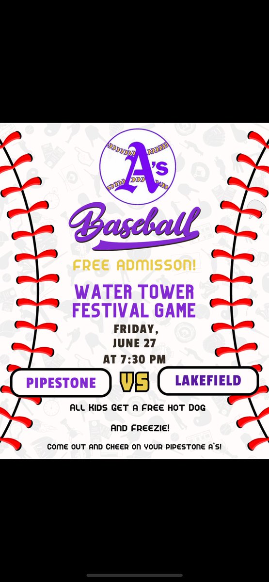 Pipestone A's tweet media