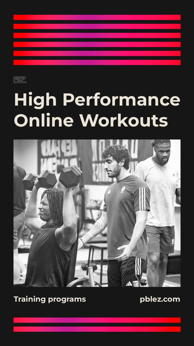Opening a couple of spots for Online Training Plans ( Athletes or People wanting to enter a fitness life)

-Individualized Weekly Workout Plan
-Nutritional Guide
-Monitoring, Goals, Wellness Tests

For more info write me or check in pblez.com