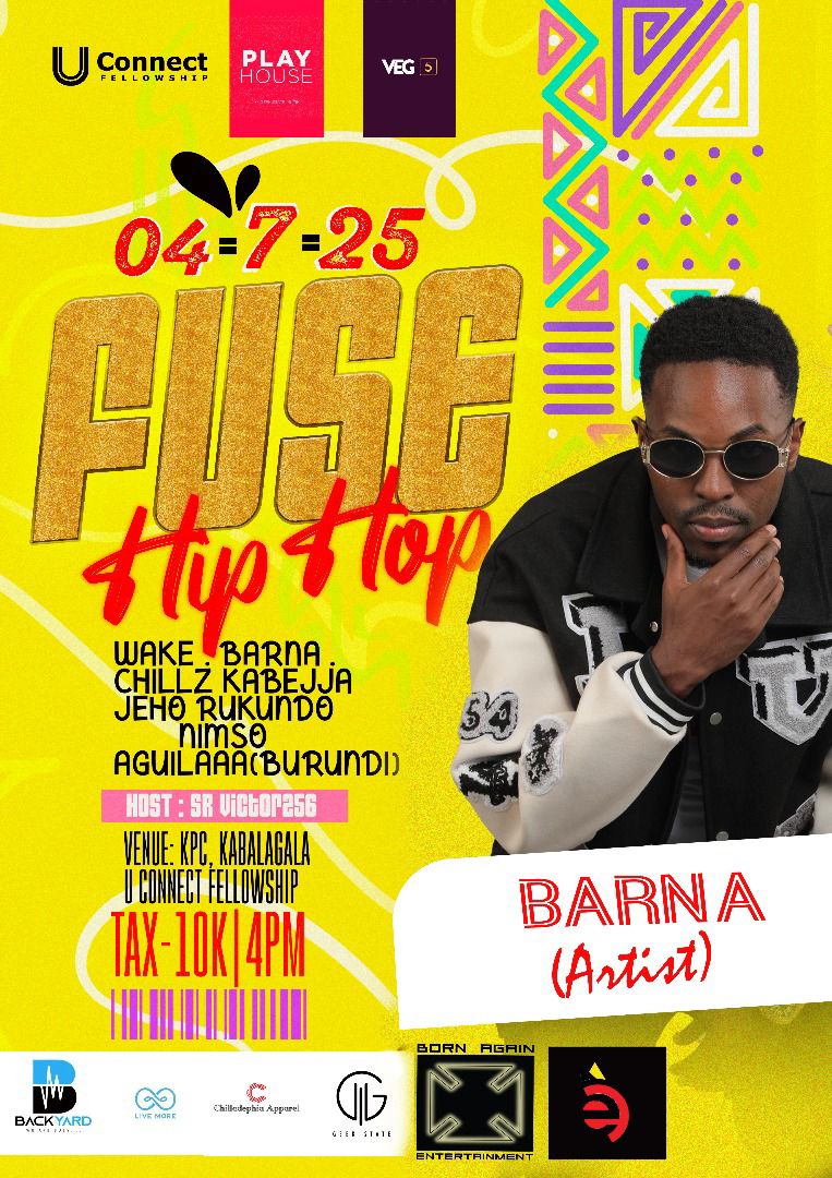 Kerry Roggers πΊπ¬ (@kerryroggers) on Twitter photo When it comes to English rap this guy is too fast like a bullet and guess what <a href="/BarnaBirungi/">With An R (WAR)</a> is going to be there on 4th July for #Fuse25 so get your ticket now
Hosted : <a href="/SRVictor256/">#Loud Out Now..!!!!!</a> the man dem When it comes to English rap this guy is too fast like a bullet and guess what <a href="/BarnaBirungi/">With An R (WAR)</a> is going to be there on 4th July for #Fuse25 so get your ticket now
Hosted : <a href="/SRVictor256/">#Loud Out Now..!!!!!</a> the man dem