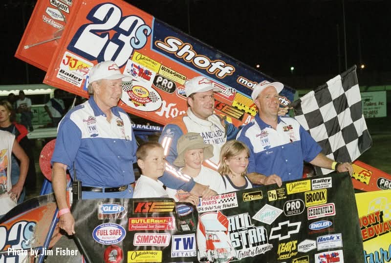 ON THIS DAY: On June 27, 2000 Frankie Kerr won the <a href="/AllStarSprints/">ASCoC</a> feature <a href="/FremontSpeedway/">Fremont Speedway</a> 

📸 Jim Fisher